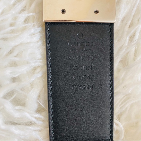 Gucci Reversible GG Supreme belt 90/36 - Picture 11 of 13